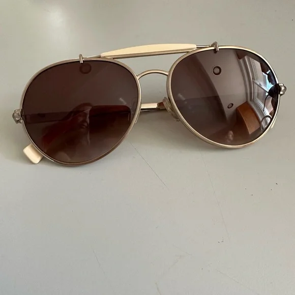 Accessories | Wildfox Goldie Aviator Sunglasses Like New  display picture 2